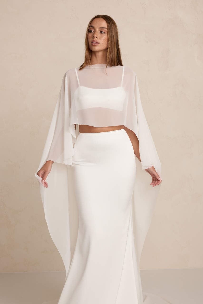 CHIFFON CAPE