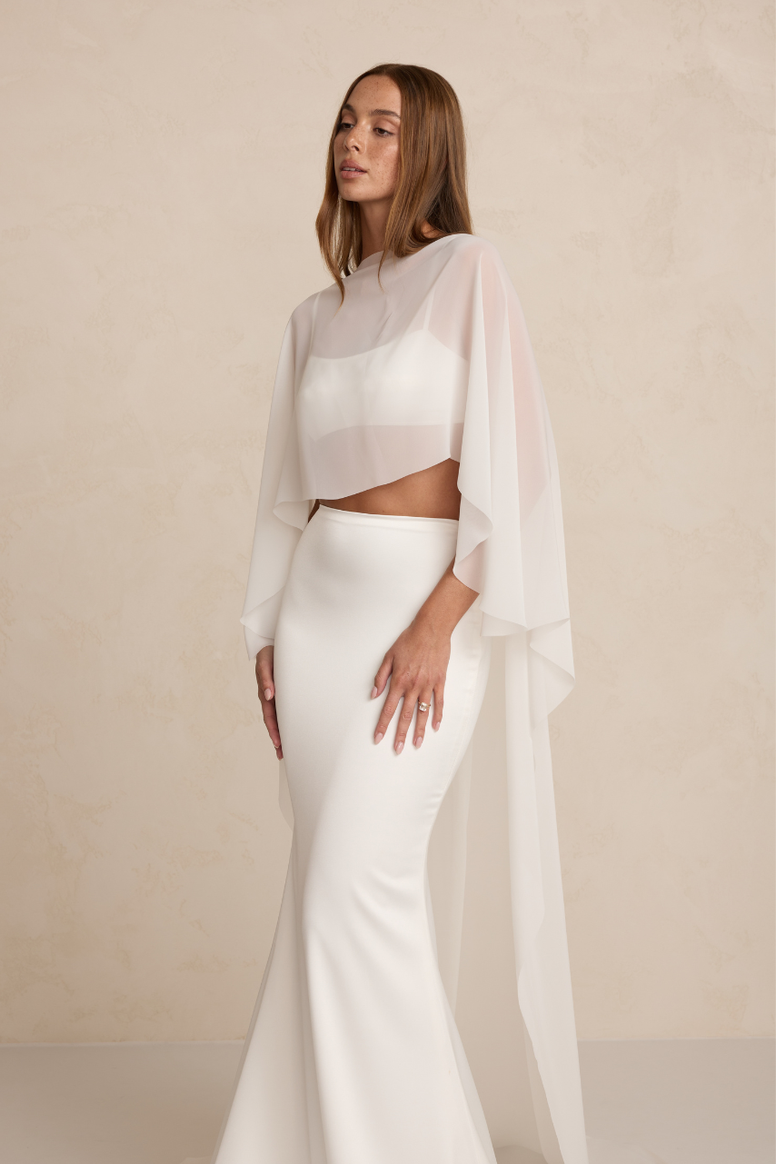 CHIFFON CAPE