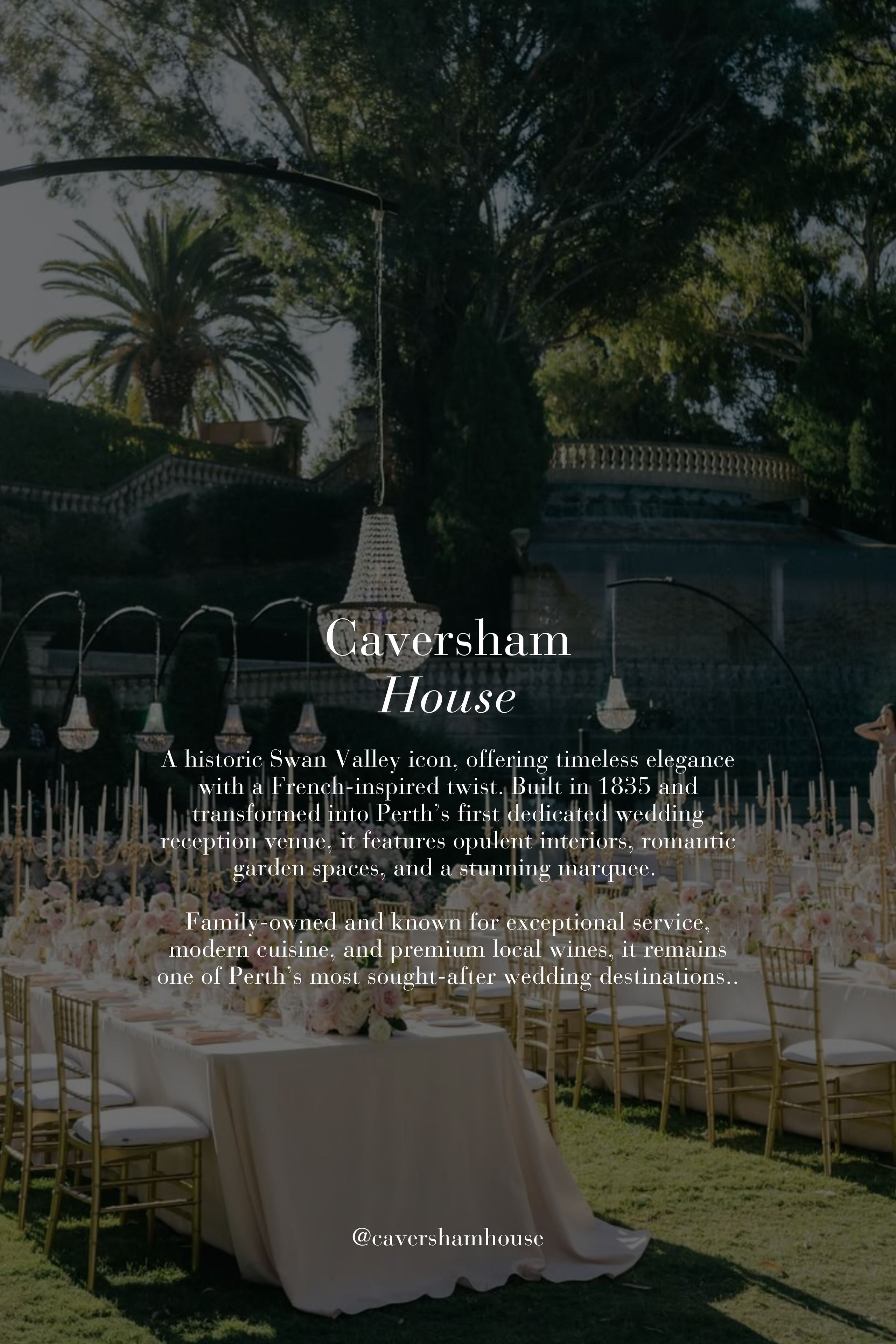 WEDDING VENDORS TO WATCH IN WESTERN AUSTRALIA