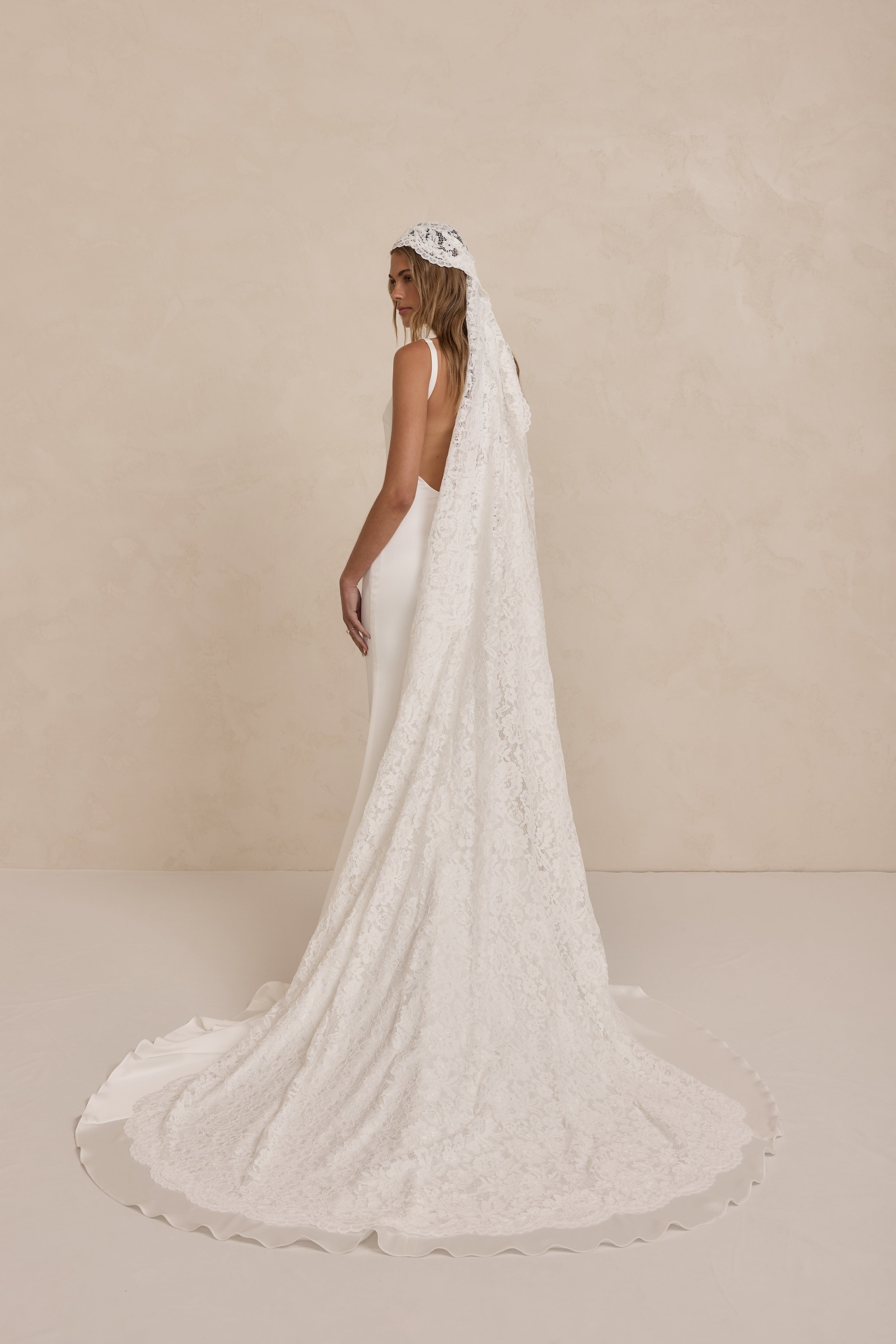 FRANKIE HEADSCARF/VEIL – MWL Bride