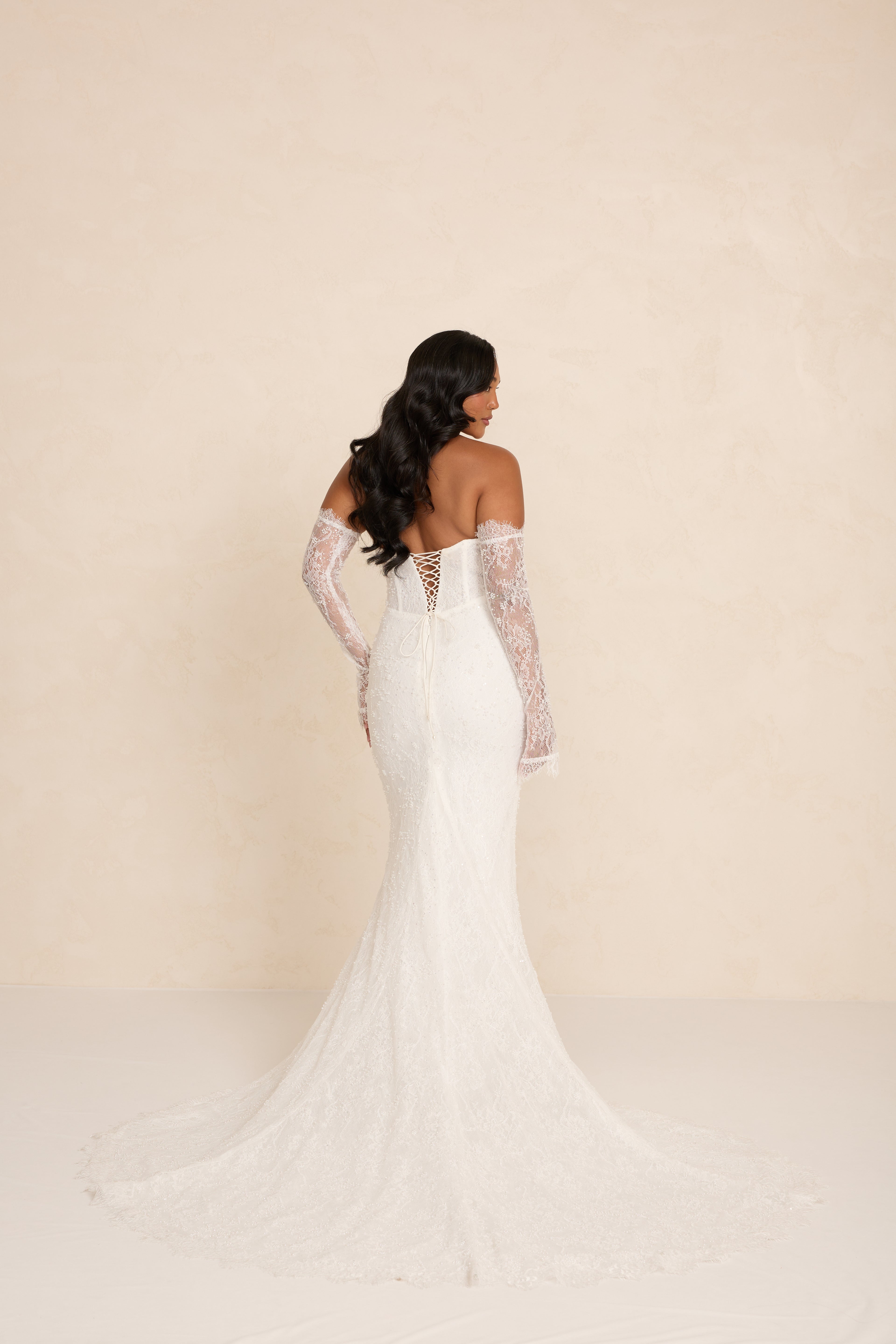 Haven Wedding Gown and Bridal Sleeves by MWL Bride 