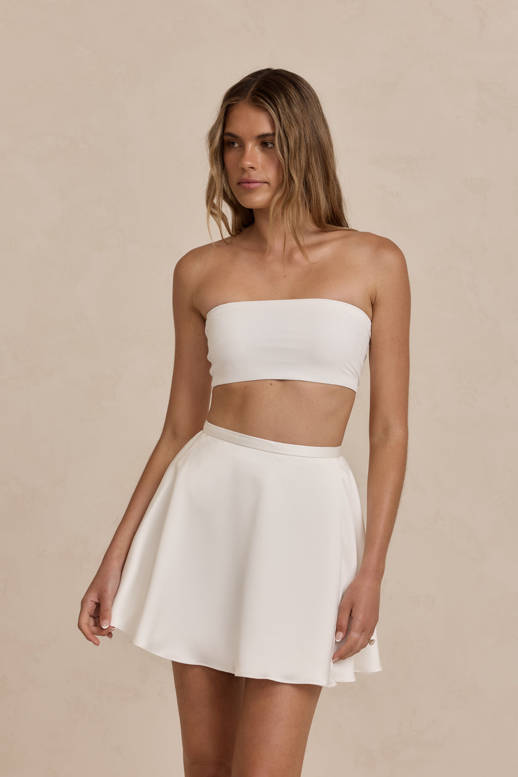 LANDON MINI SKIRT WITH SPLIT