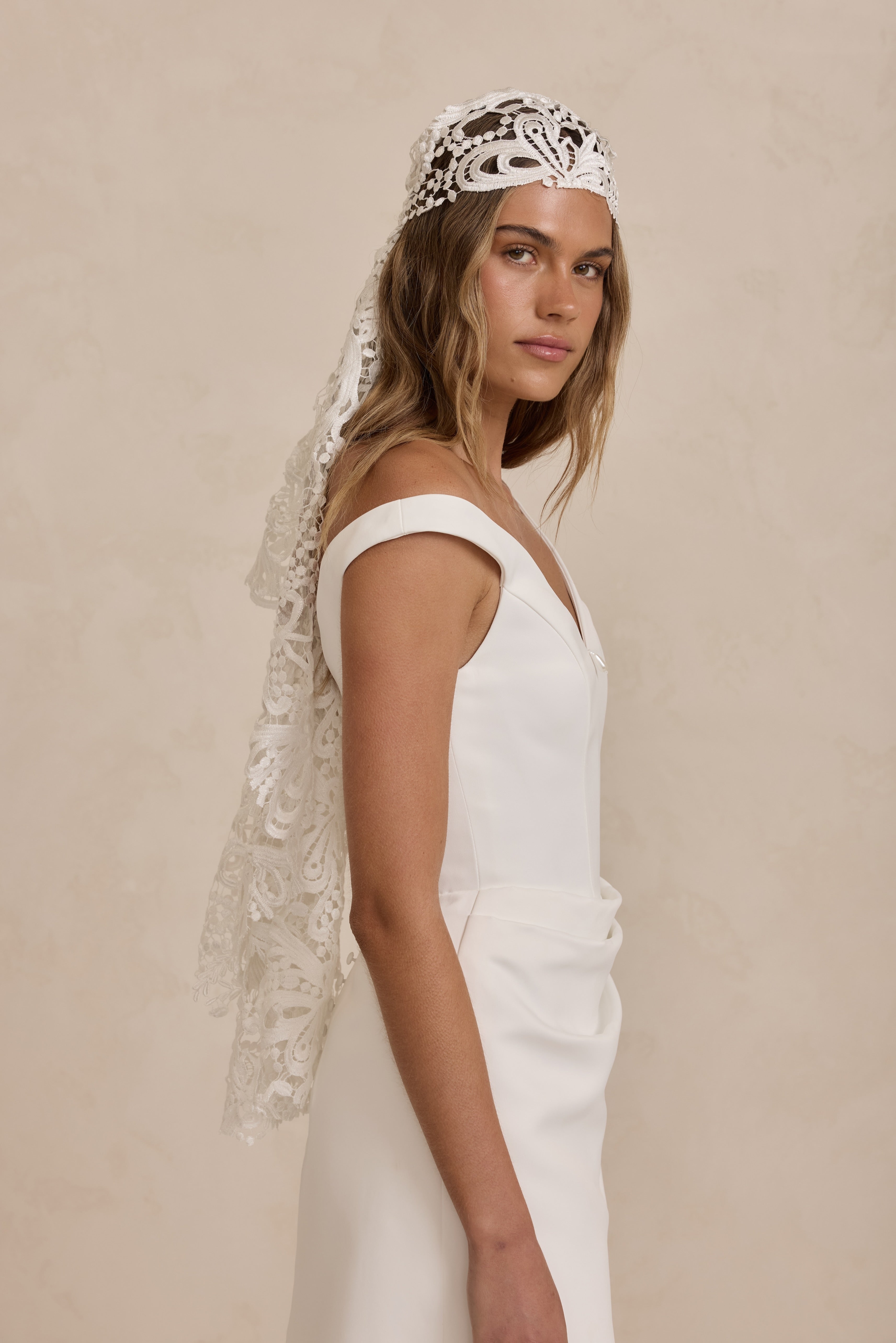 SASHA HEAD SCARF/VEIL